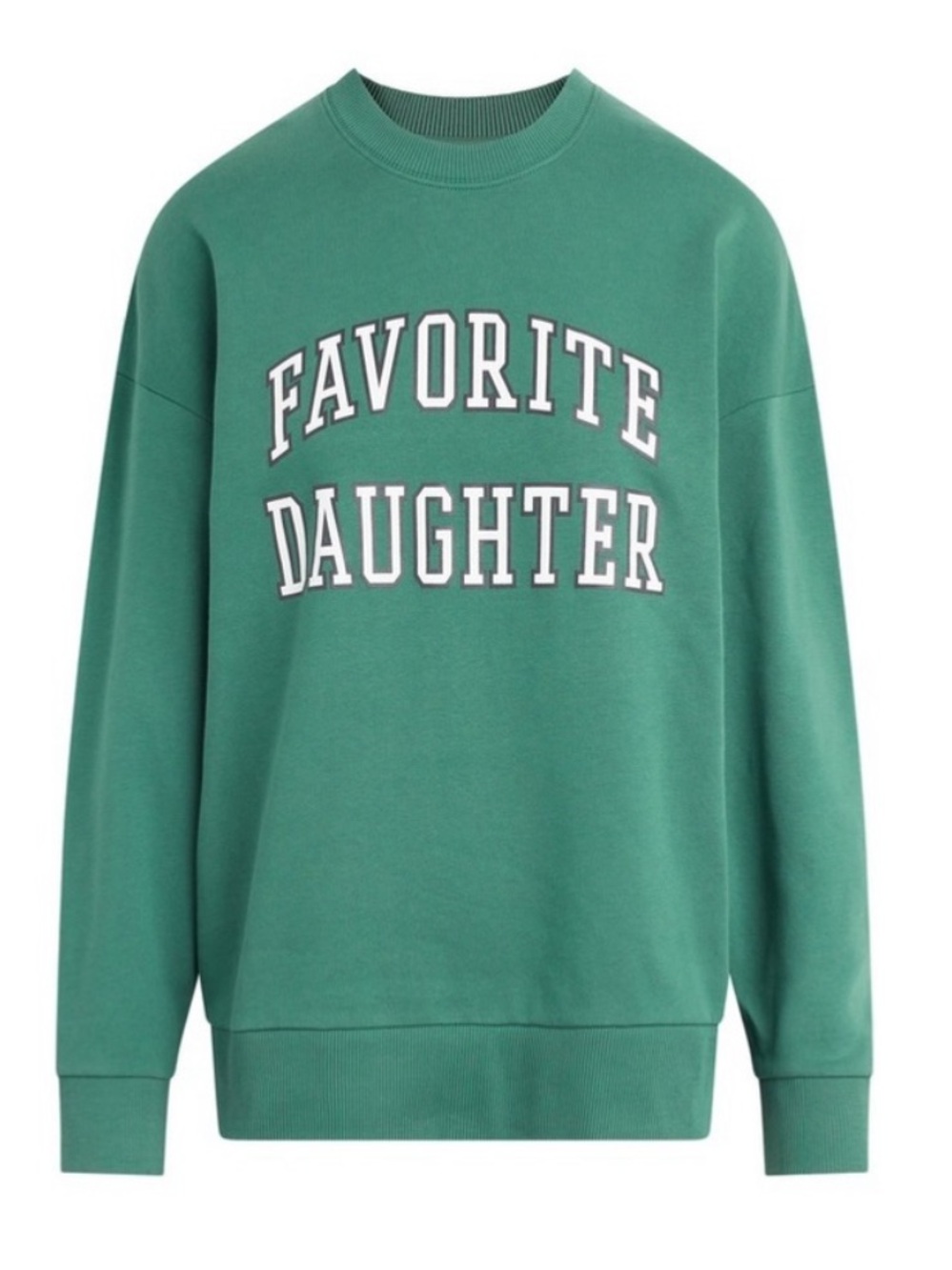 Favorite Daughter Green 'Favorite Daughter' Crewneck Sweatshirt